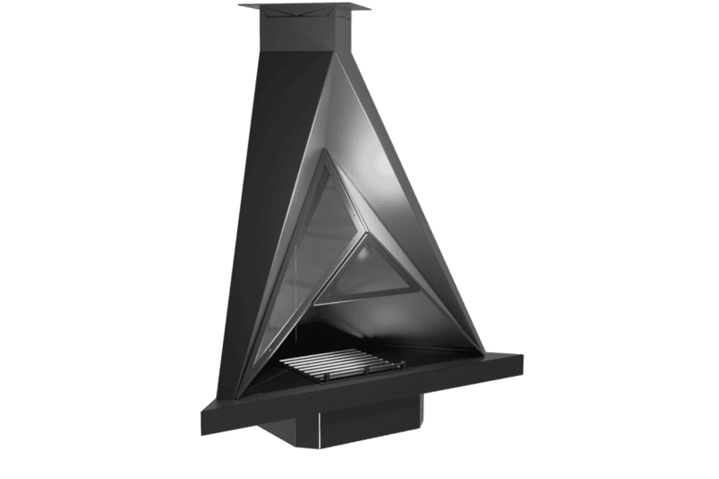 Камин дровяной угловой AVES 19 Модель БАРИ