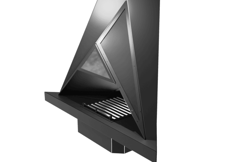 Камин дровяной угловой AVES 19 Модель БАРИ