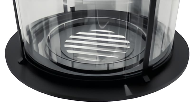 Камин дровяной подвесной-центральный AVES 21 Модель КАТАНИЯ закрытая со стеклом