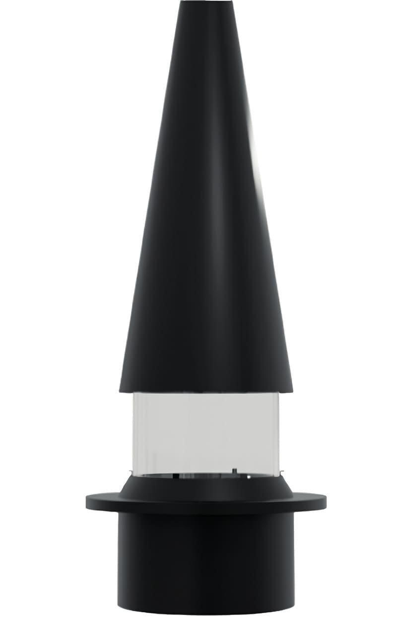 Камин дровяной центральный AVES 23 Модель КАПРИ