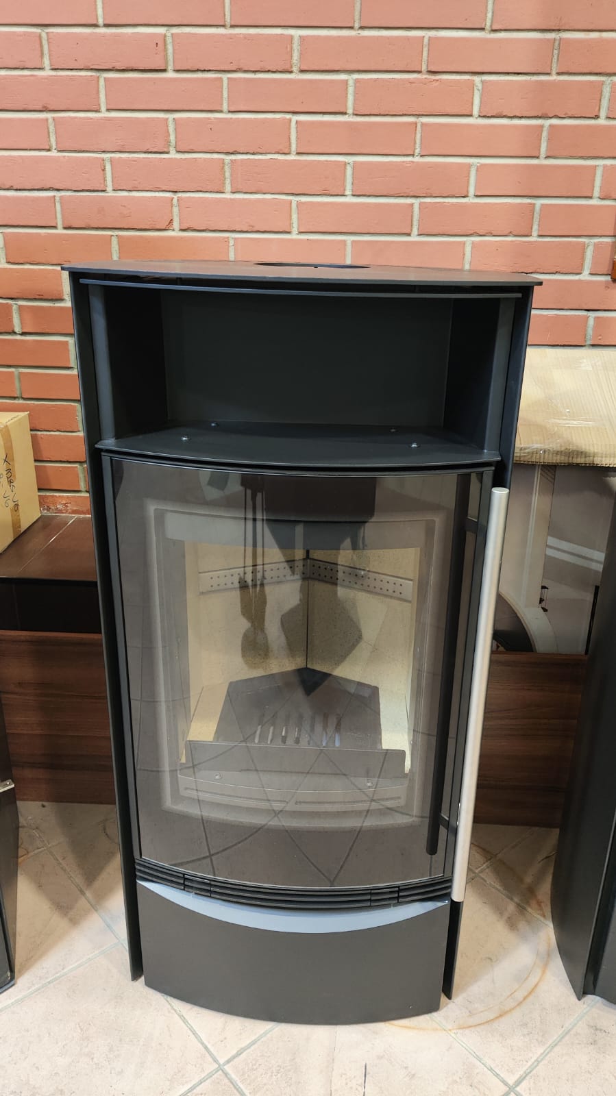 Печь-камин EMBER SKI-202(201) (чёрная)