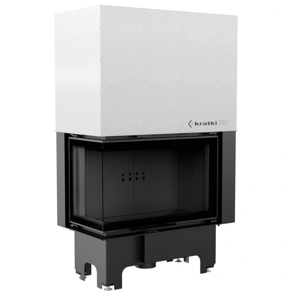 Топка VNL/810/410 Black угловое стекло слева, гильотина АКЦИЯ!