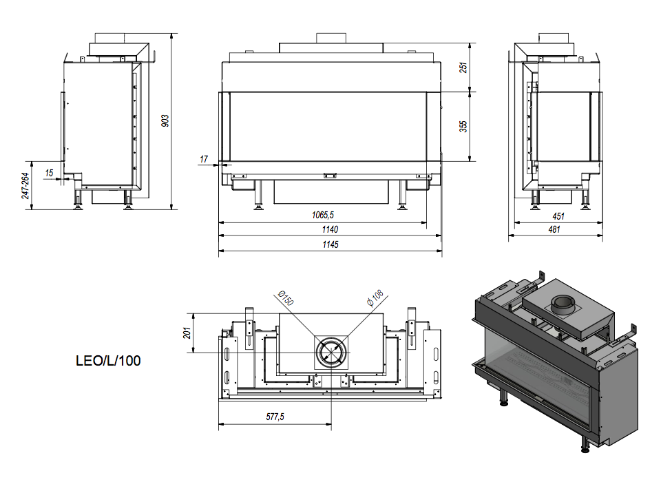 LEO/L/100/G20 (магистральный газ)