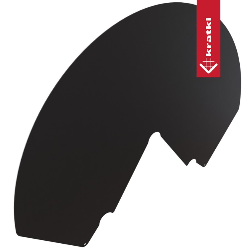 Притопочный лист Kratki TORA полукруг