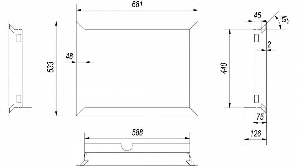 Рамка для топки MBM/G