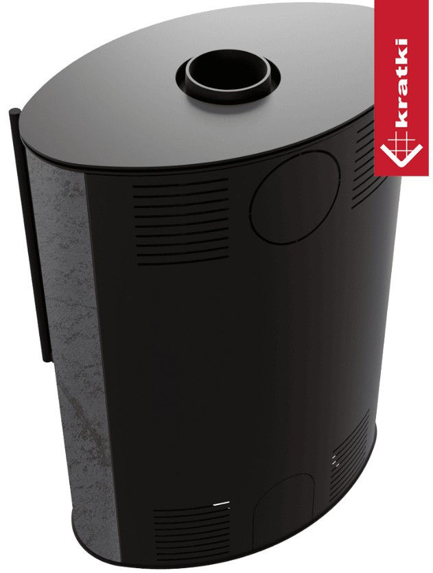 Печь Kratki PRO BJORN GRAFITE SATIN