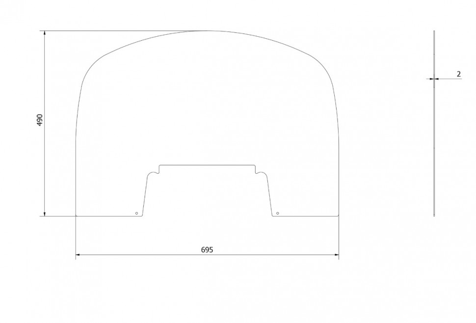 Притопочный лист Kratki KOZA/AB/ENYO