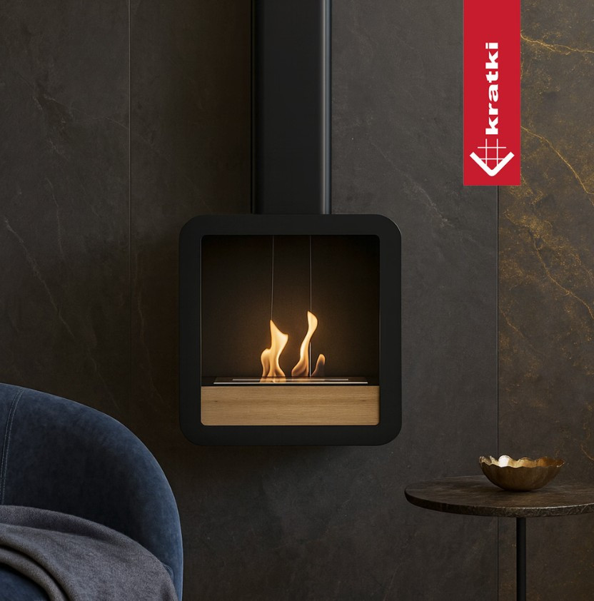 Биокамин подвесной Kratki Tetra TUV