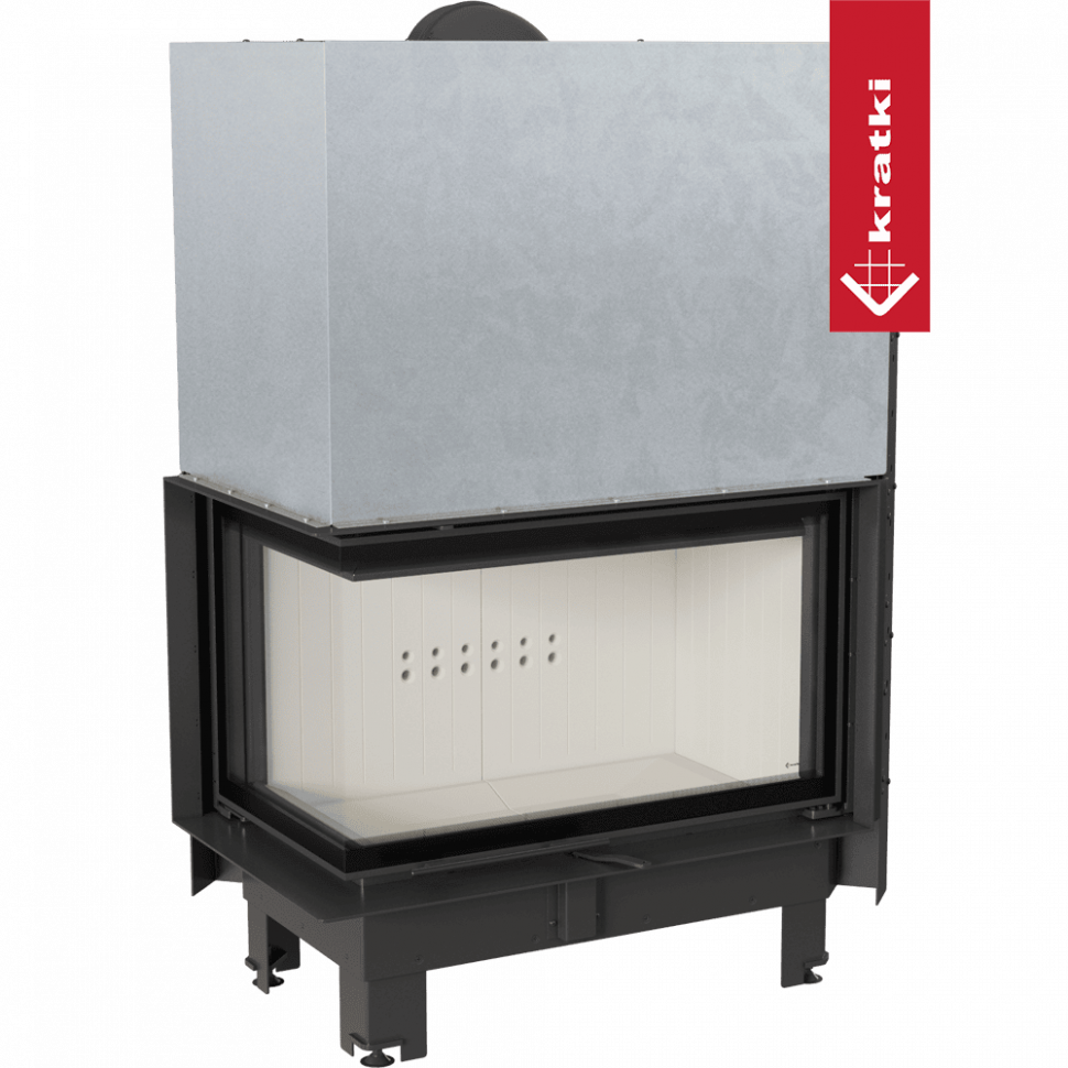 Топка Kratki PRO MBO/L/BS/G угловое стекло слева, гильотина