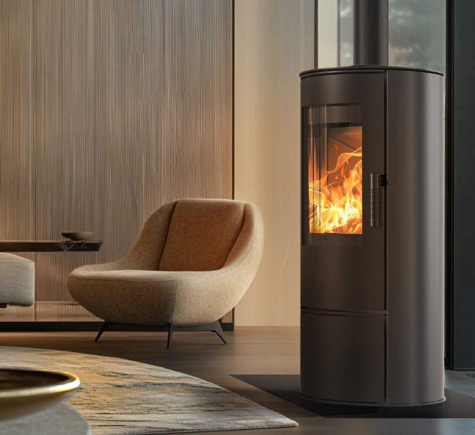 Печь ILDNORD LOKI панорамное стекло