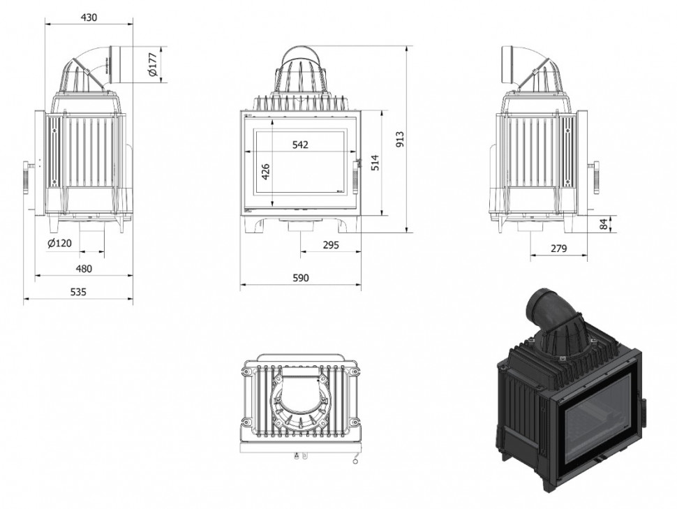Топка FRANEK/10 DECO