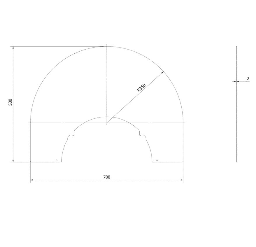 Притопочный лист Kratki SVEN