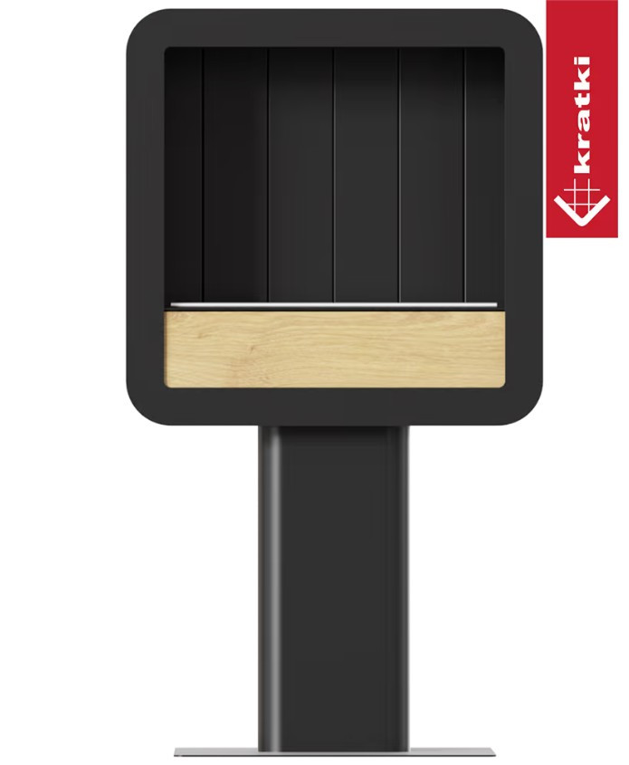 Биокамин напольный Kratki Tetra TUV