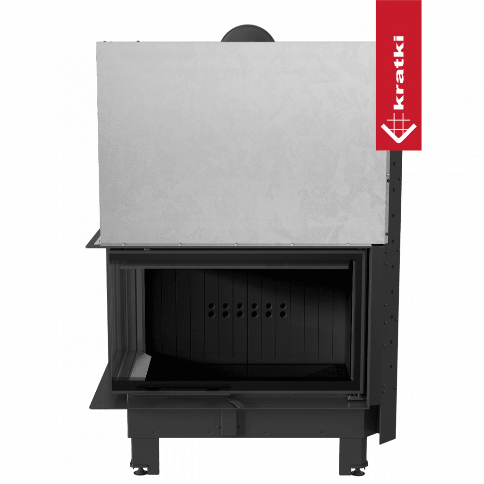 Топка Kratki PRO MBO/L/BS/G угловое стекло слева, гильотина