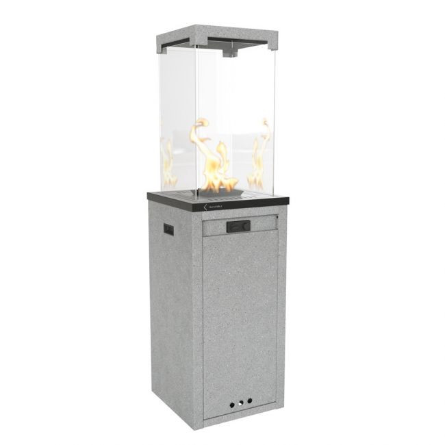 Нагреватель газовый PATIO/LIGHT сталь, цвет гранит