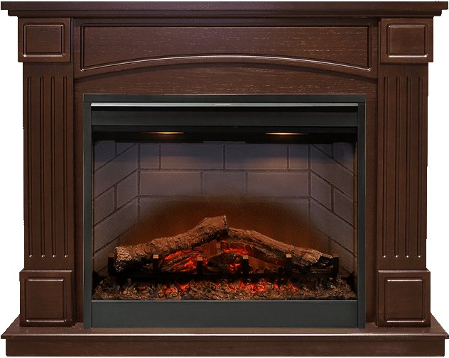 Каминокомплект Boston - Темный дуб с очагом Symphony 26'' DF2608-INT Каминокомплект Boston - Темный дуб с очагом Symphony 26'' DF2608-INT