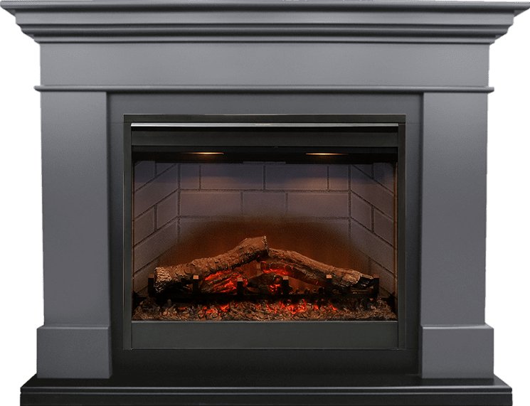 Каминокомплект California Graphite Gray - Серый графит с очагом Symphony 26'' DF2608-INT Каминокомплект California Graphite Gray - Серый графит с очагом Symphony 26'' DF2608-INT