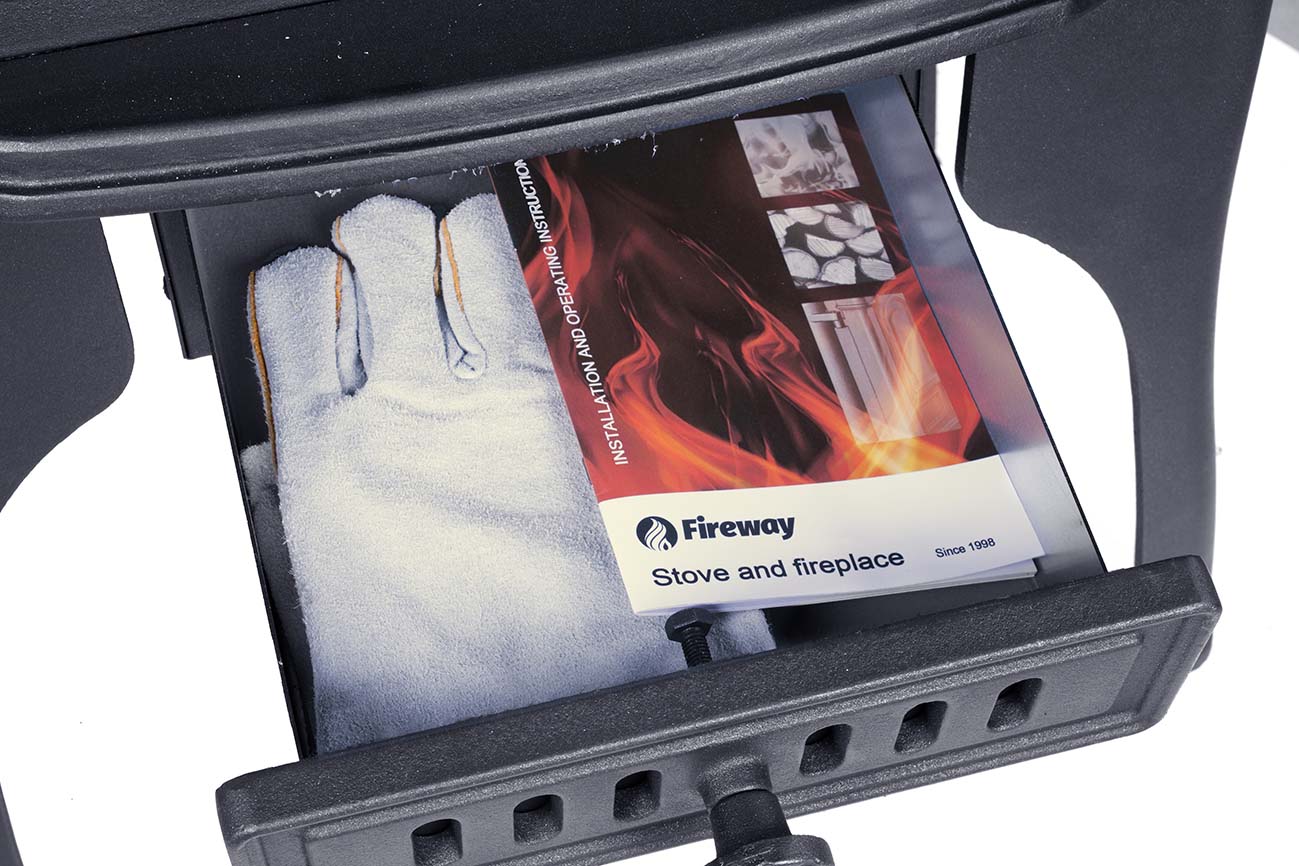 Чугунная дровяная печь Fireway Solo II