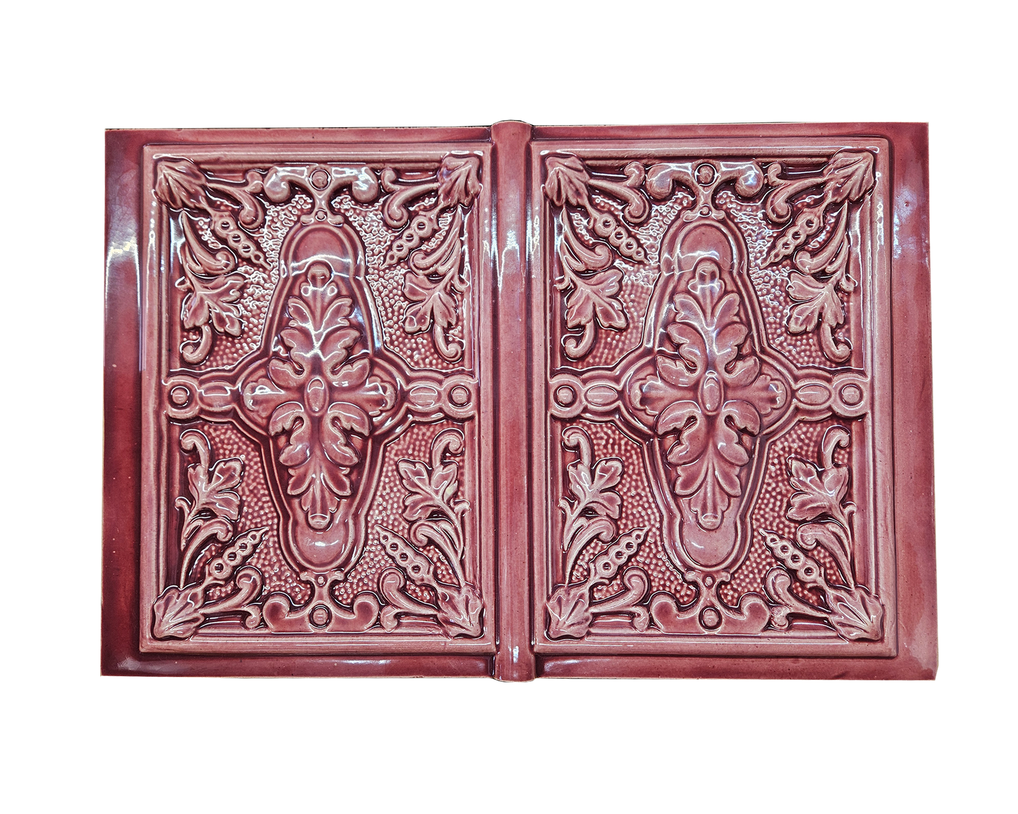 Печь-камин Astov Майолика Классик Вишня