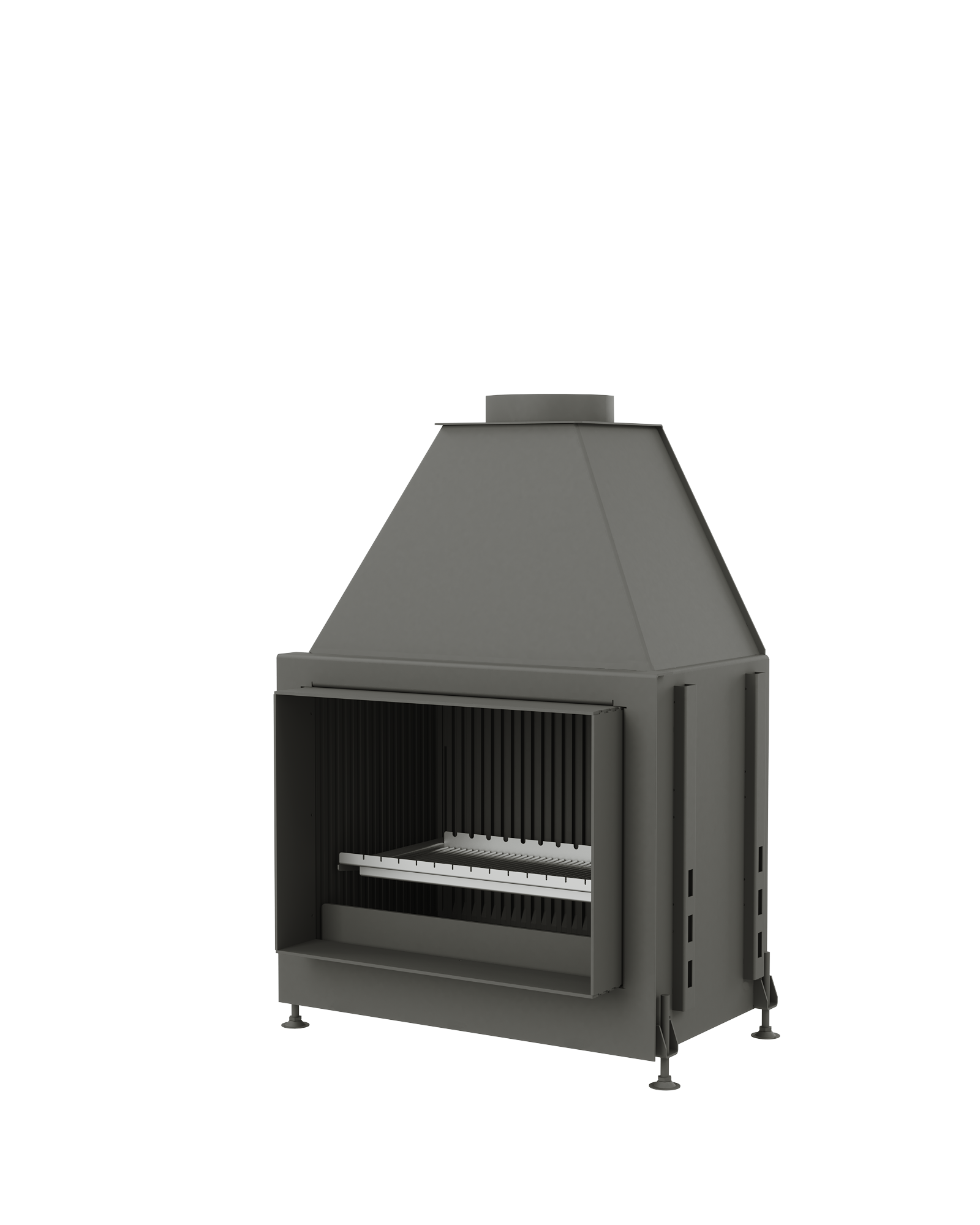 Открытая каминная топка ASTOV ОПС 700 с грилем Открытая каминная топка ASTOV ОПС 700 с грилем