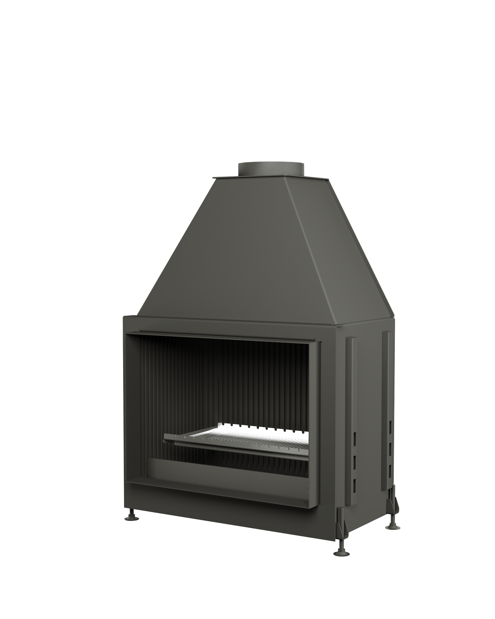 Открытая каминная топка ASTOV ОПС 800 с грилем Открытая каминная топка ASTOV ОПС 800 с грилем