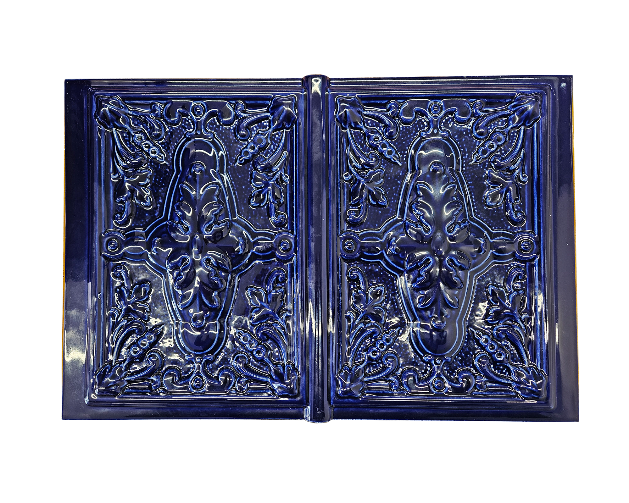 Печь-камин Astov Майолика Классик Кобальт