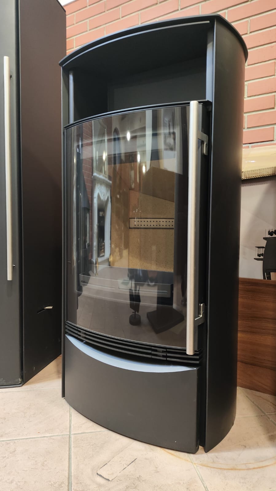 Печь-камин EMBER SKI-202(201) (чёрная)