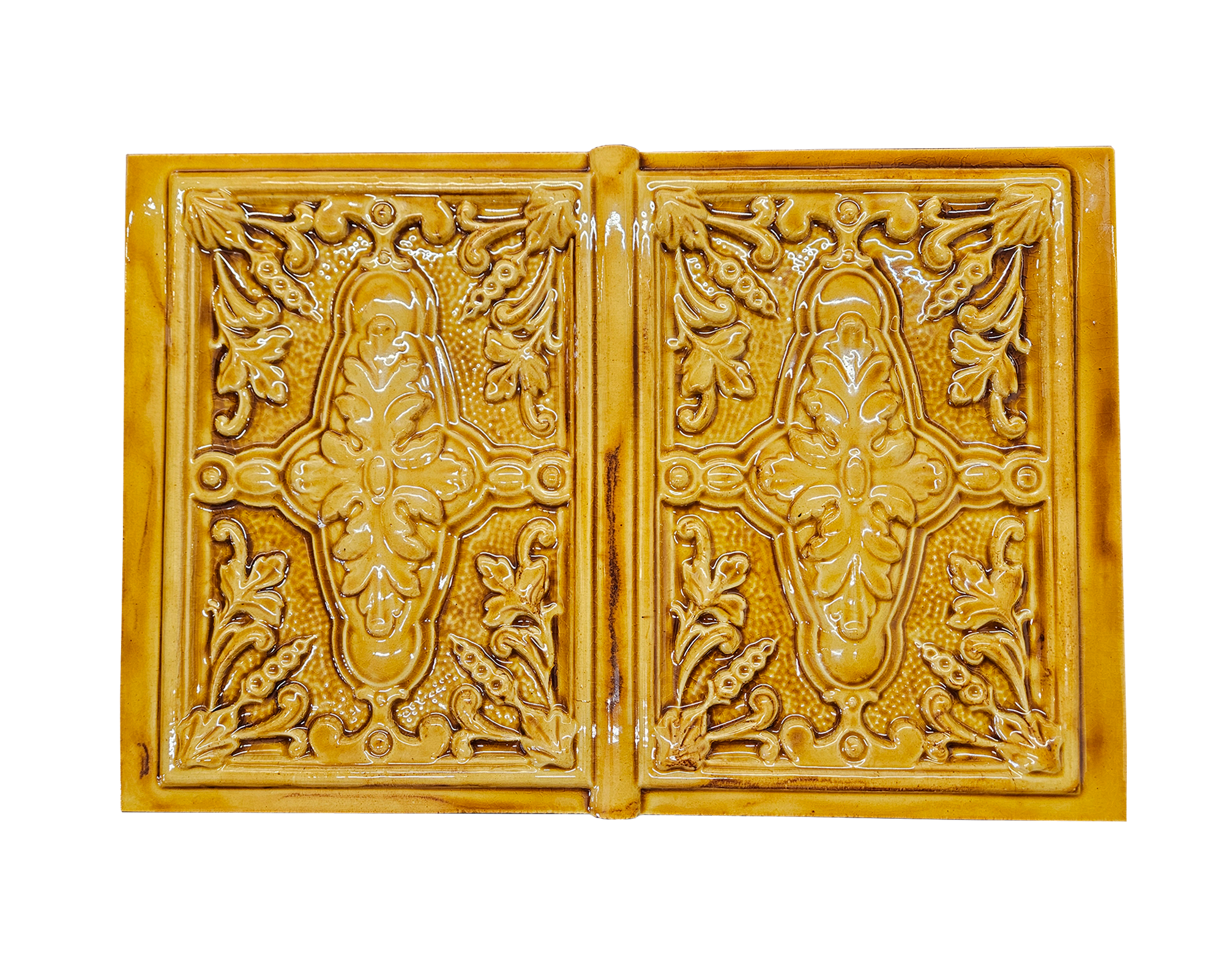 Печь-камин Astov Майолика Классик Мёд