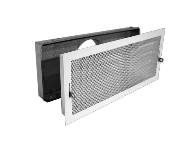 Вентиляционная решетка для подачи горячего воздуха в соседние помещения Metal Design G10Jo 150