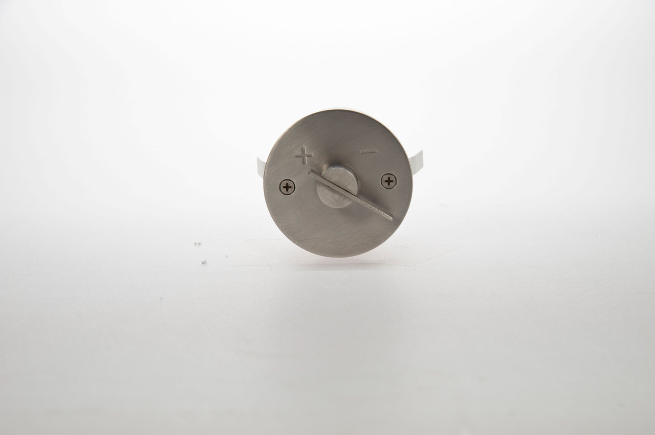 Круглая шиберная ручка - Ø 75мм CB-tec нержавеющая сталь
