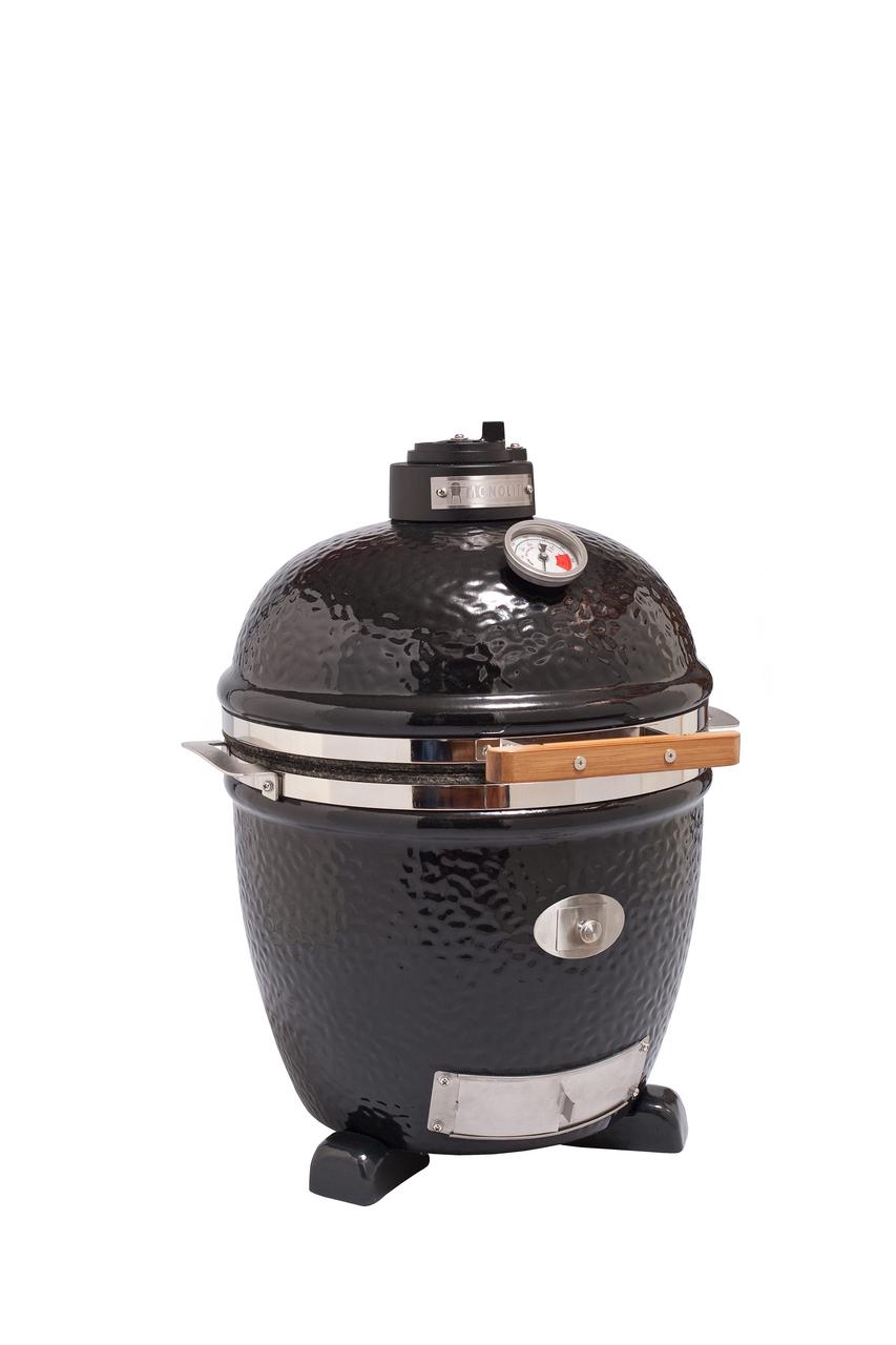 Керамический гриль Monolith Junior Pro-Series 2.0 Black (чёрный) без столиков и ножек Керамический гриль Monolith Junior Pro-Series 2.0 Black (чёрный) без столиков и ножек