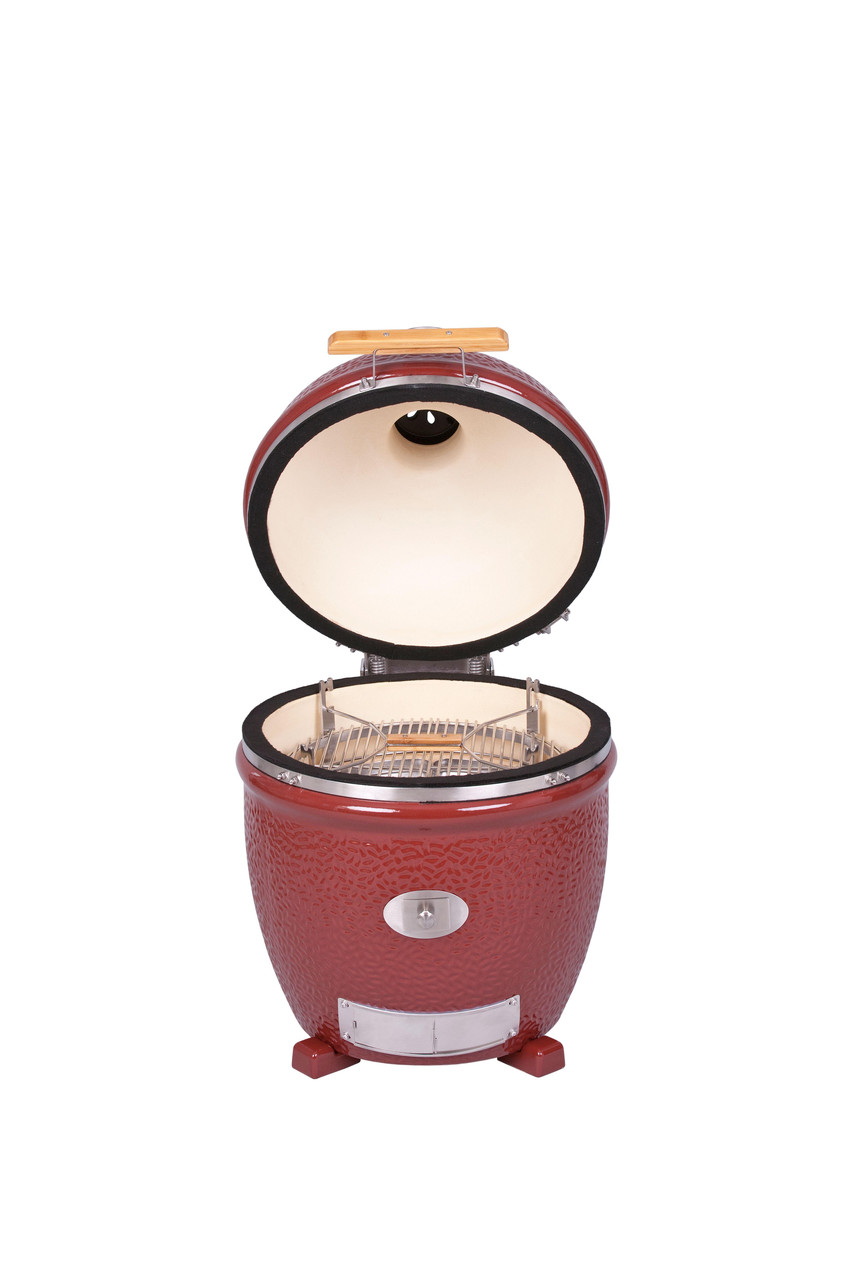 Керамический гриль Monolith Classic PRO-Serie 2.0 Red (красный) без столиков и ножек Керамический гриль Monolith Classic PRO-Serie 2.0 Red (красный) без столиков и ножек