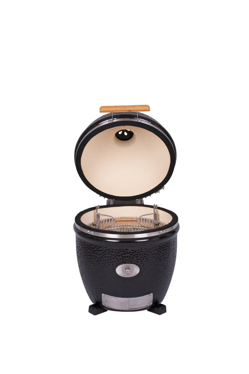 Керамический гриль Monolith Classic PRO-Serie 2.0 Black (чёрный) без столиков и ножек Керамический гриль Monolith Classic PRO-Serie 2.0 Black (чёрный) без столиков и ножек