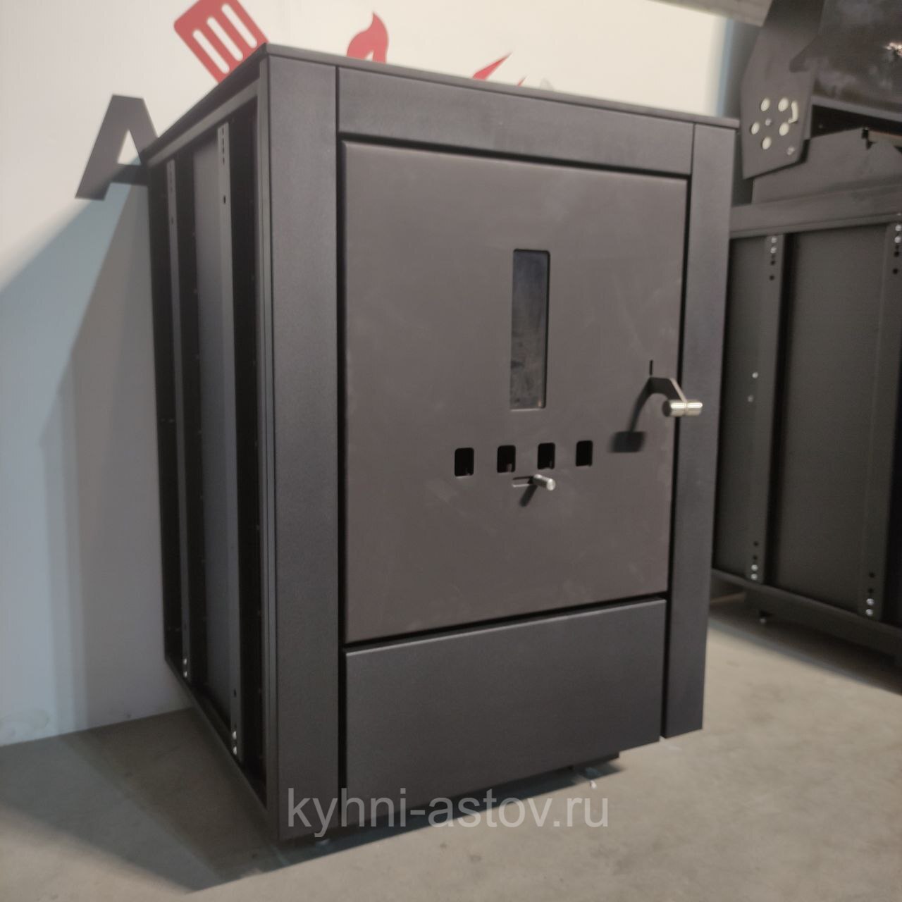 Дровяная печь под казан 600 мм