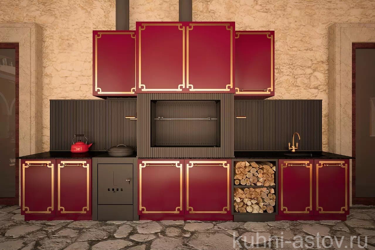 Линейный мангальный комплекс Garnet