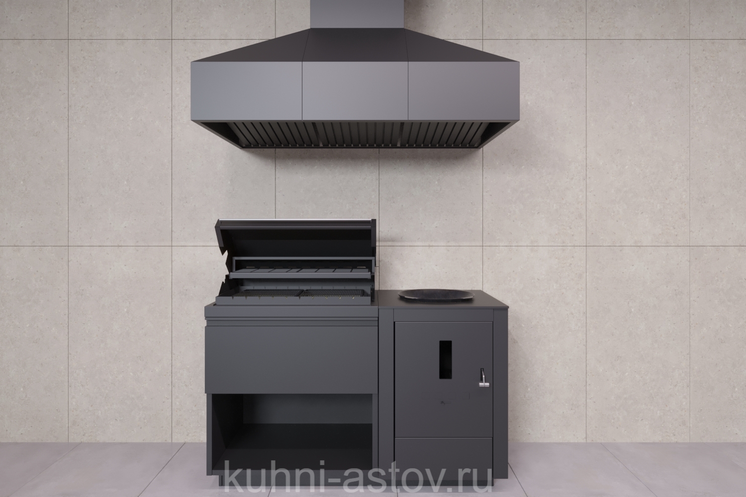 Барбекю комплекс ASTOV № 4