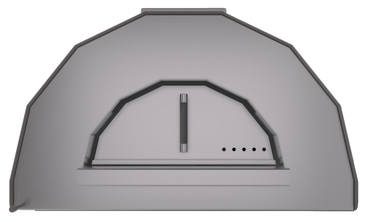 Пицца печь 1000 мм (Русская печь) без дровника