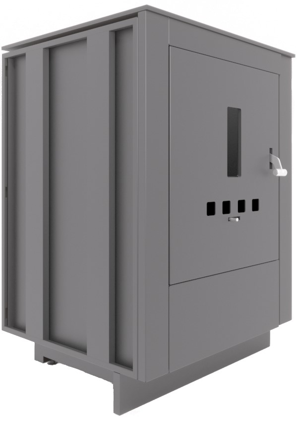 Дровяная печь под казан 800 мм