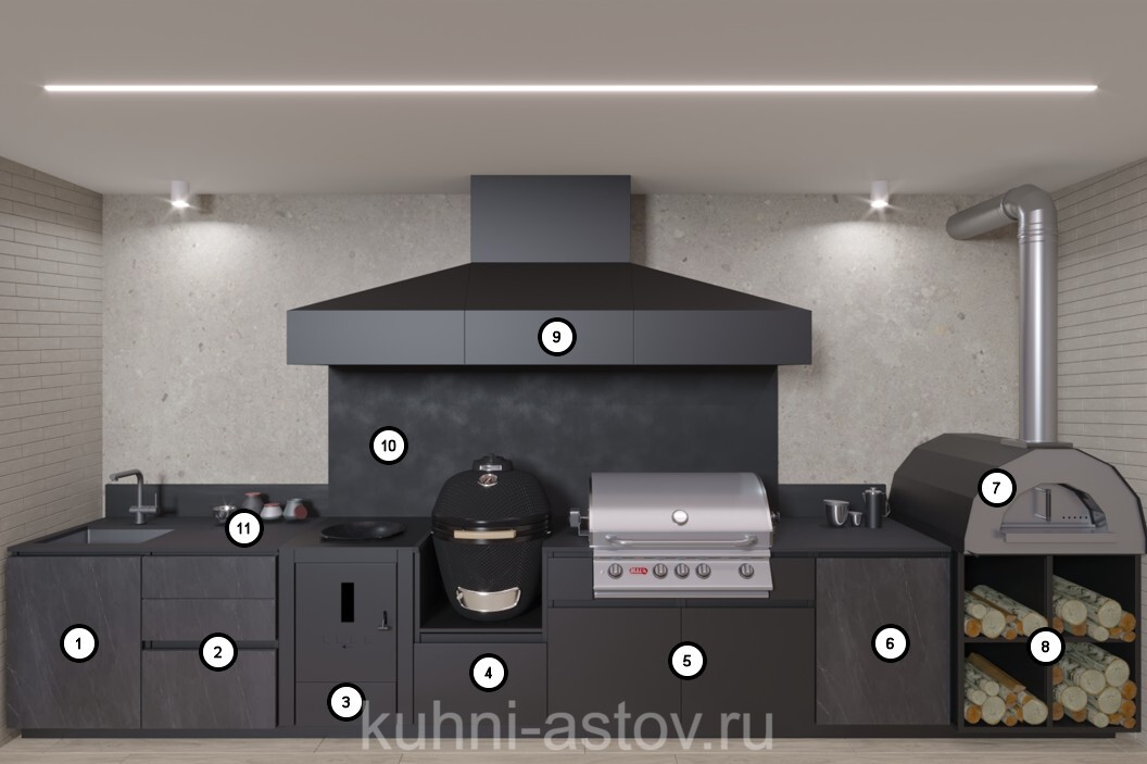 Кухня ASTOV № 52