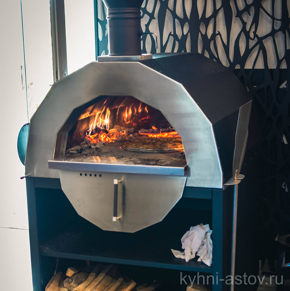 Пицца печь 1000 мм (Русская печь) без дровника