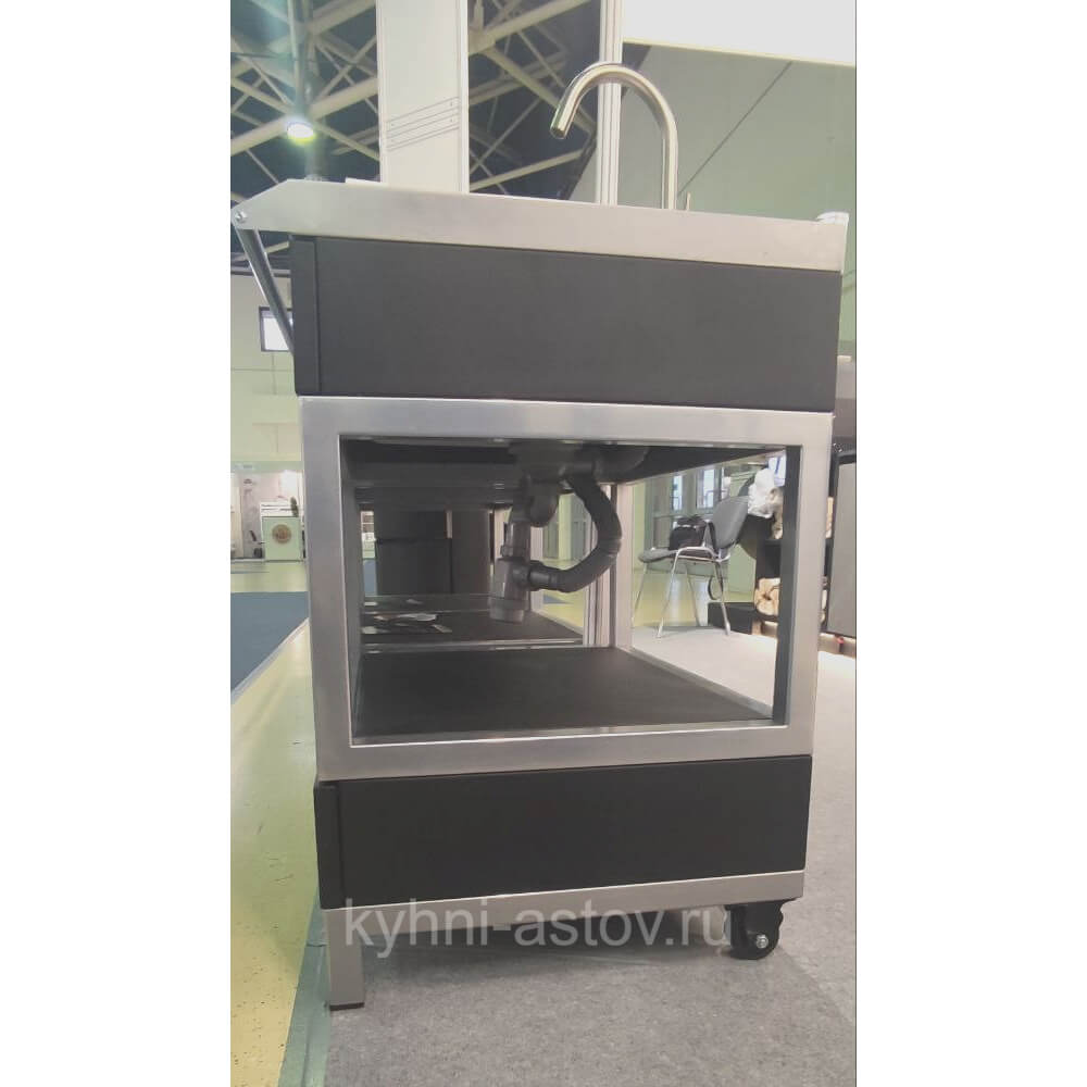 Мобильный модуль с мойкой (мойка и смеситель не входят в комплект)