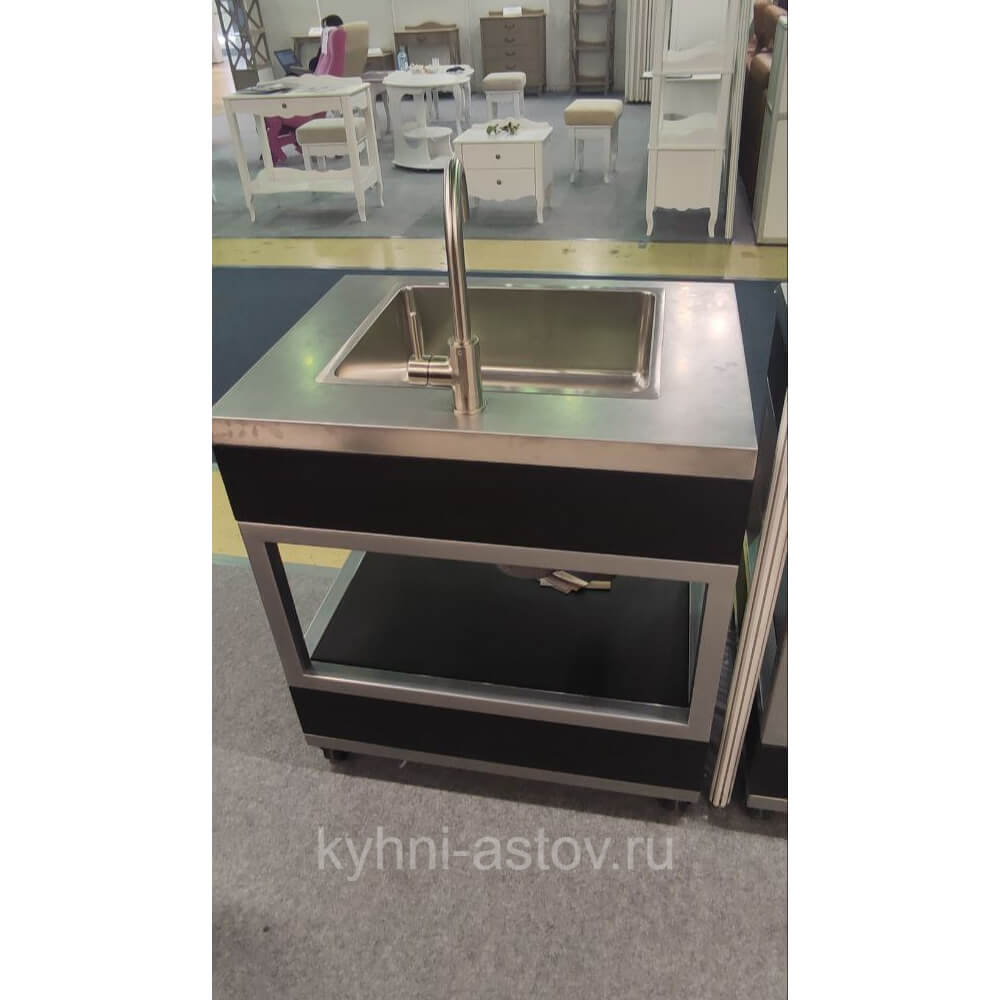 Мобильный модуль с мойкой (мойка и смеситель не входят в комплект)