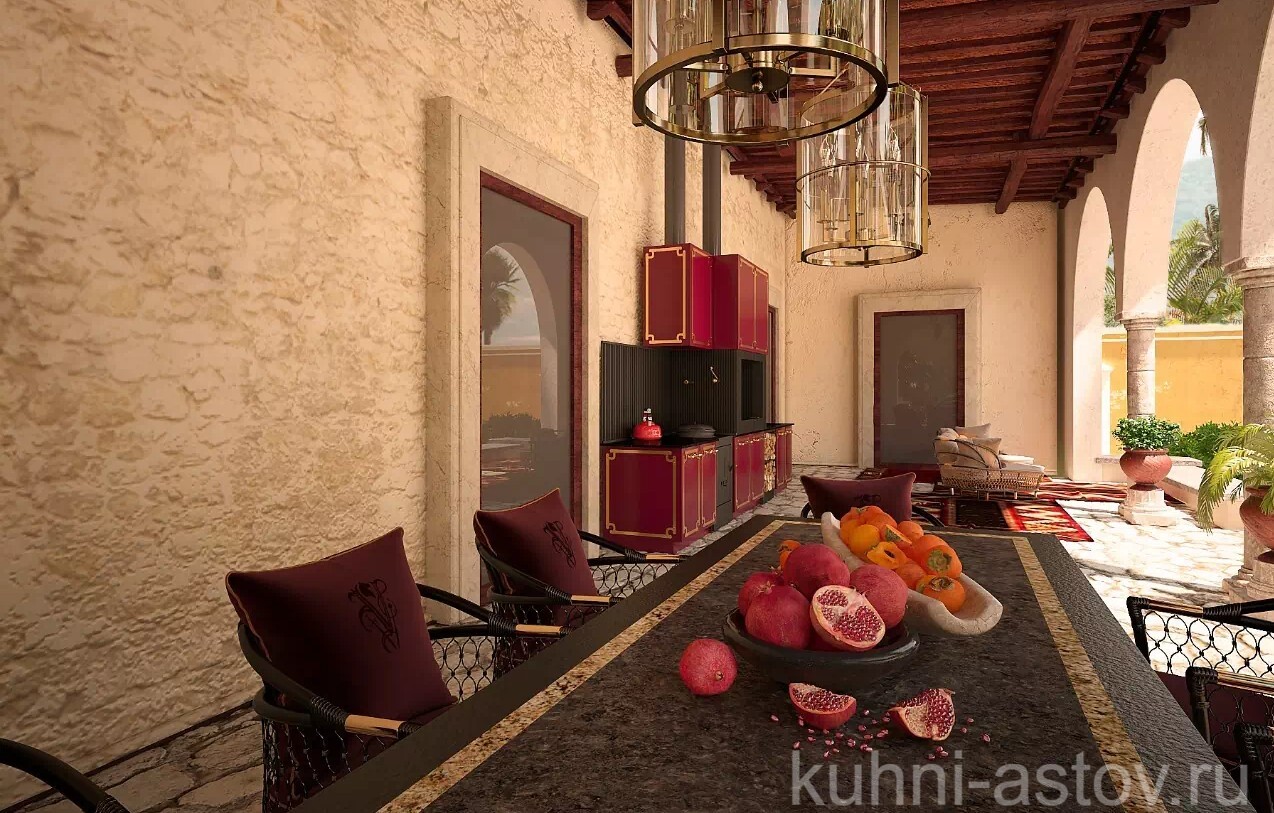 Линейный мангальный комплекс Garnet