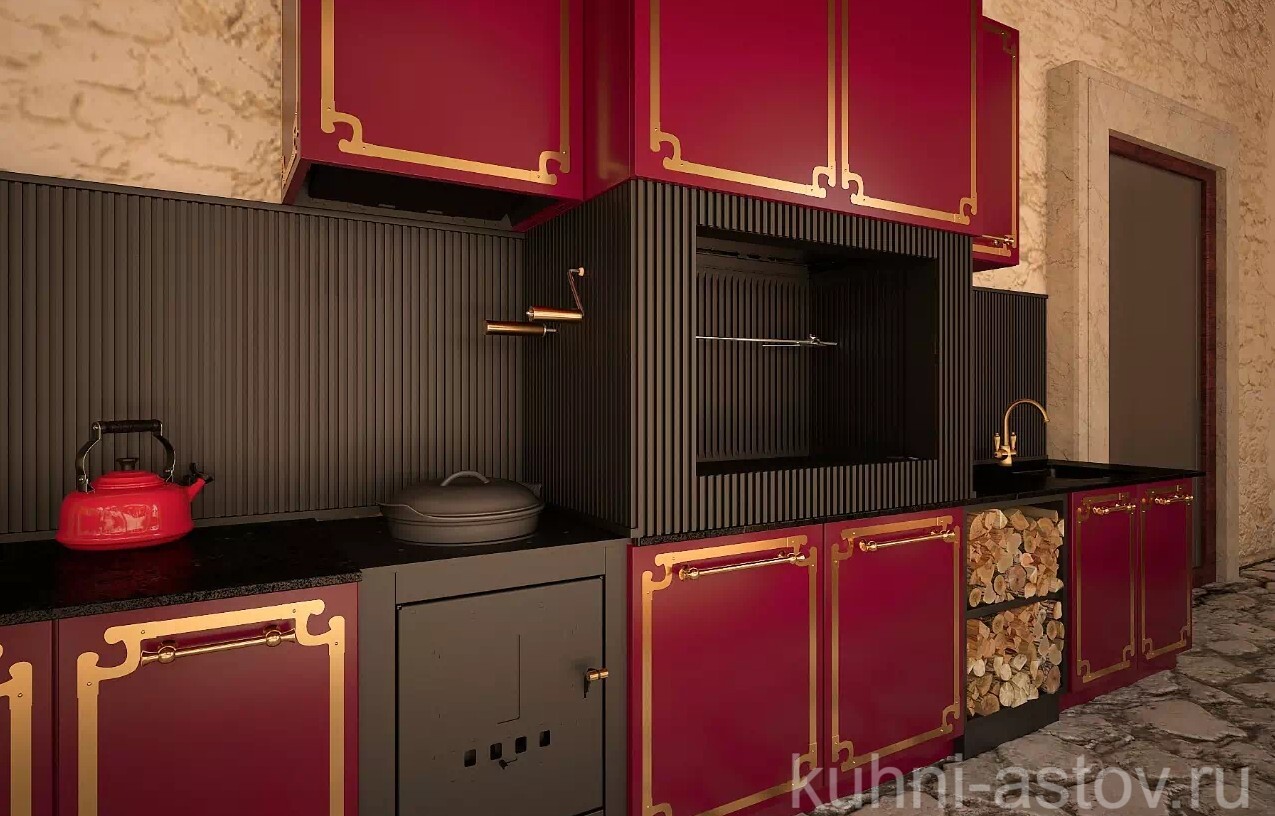 Линейный мангальный комплекс Garnet