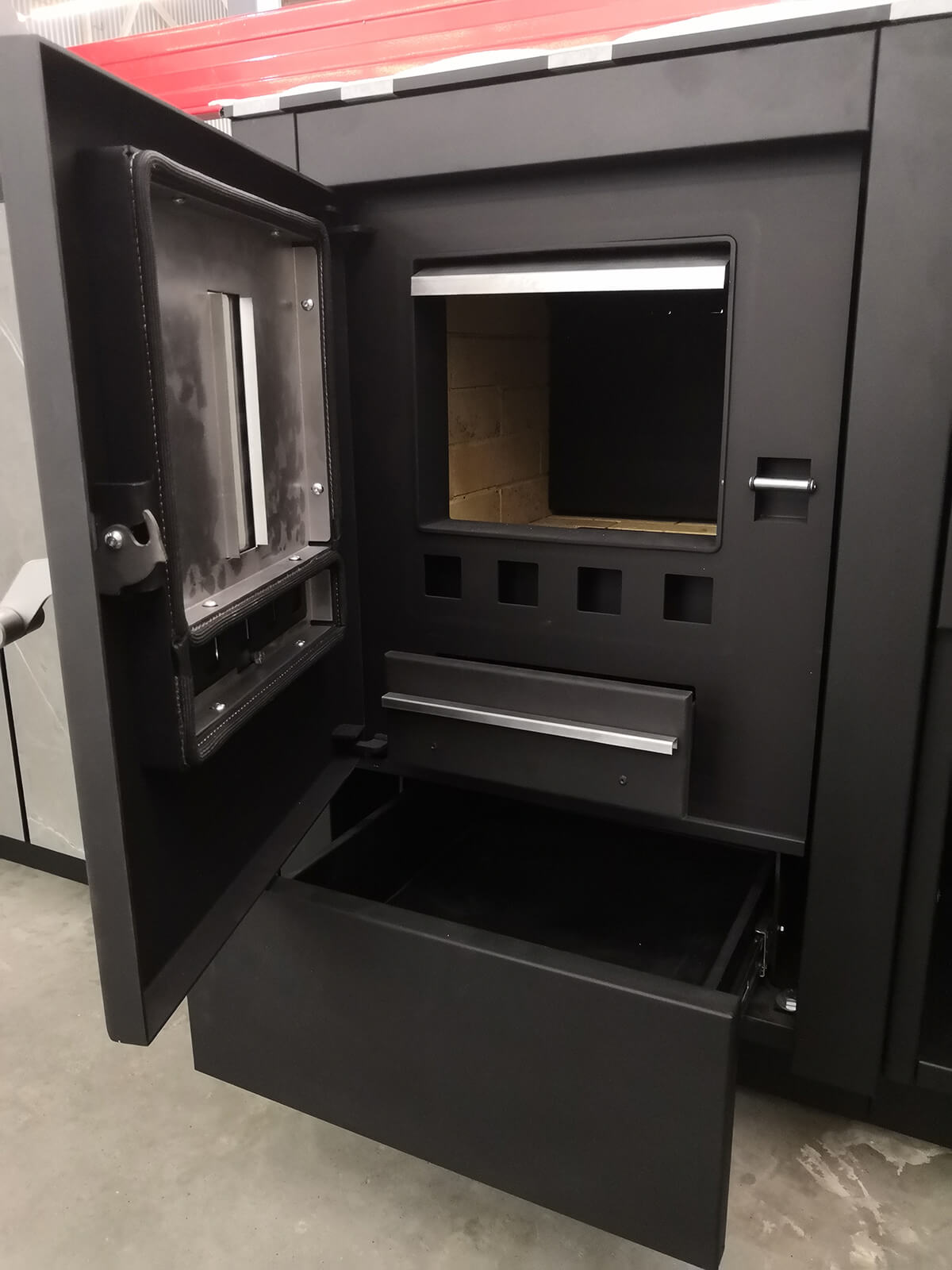 Дровяная печь под казан 600 мм