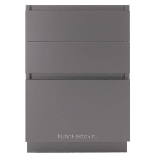 Модуль с 3 выдвижными ящиками