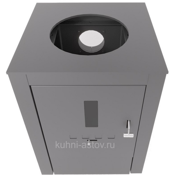 Дровяная печь под казан 800 мм