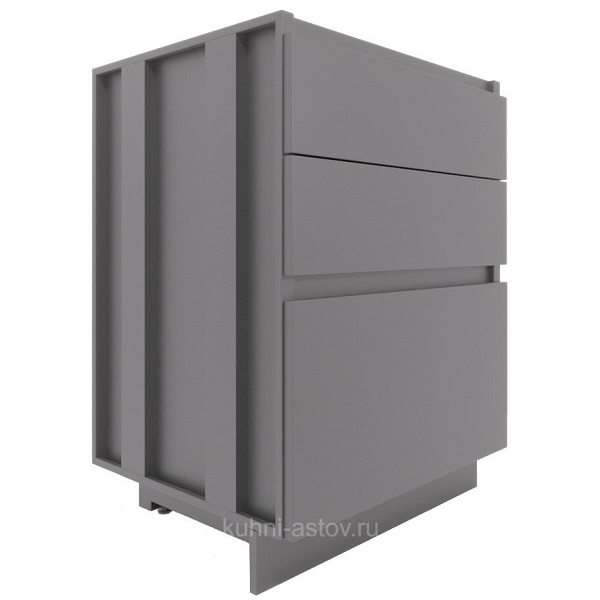 Модуль с 3 выдвижными ящиками