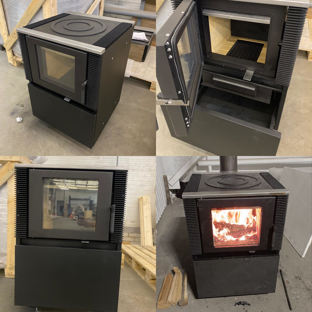 Печь под казан 600х600 4.0