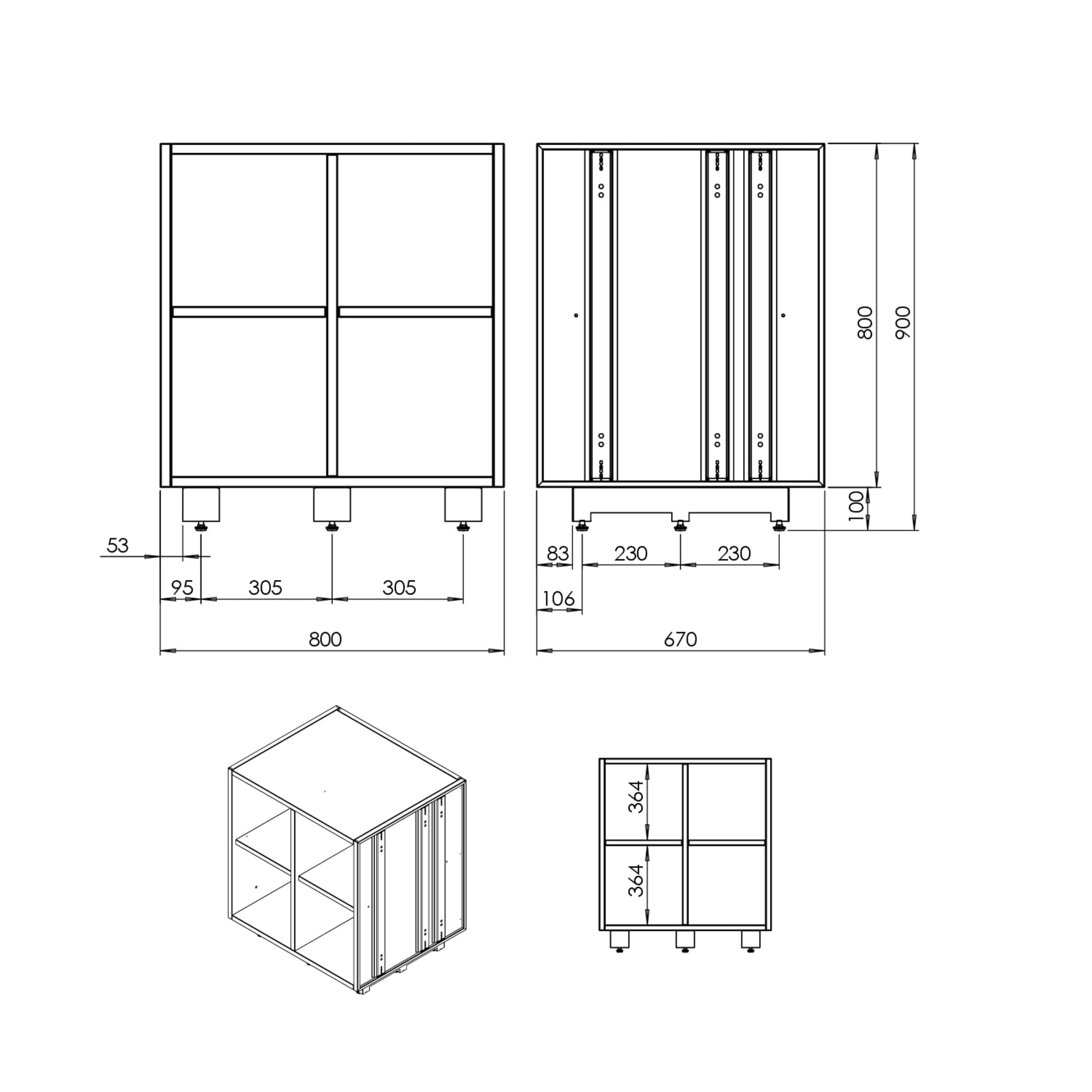 Пицца печь 800х700 мм (Русская печь) с дровником